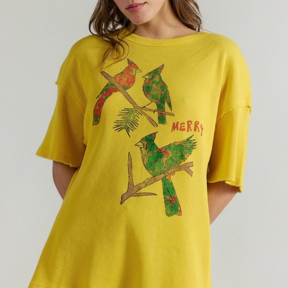 Free People Tops - Free People/Ragabond Studio Thermal Tee